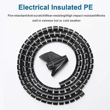 RELIANCER Cable Management Sleeve 10FT - Tidy Solutions