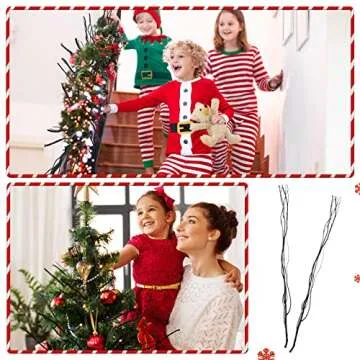 Xinnun 50 Pcs Curly Willow Branches for Elegant Home Decor