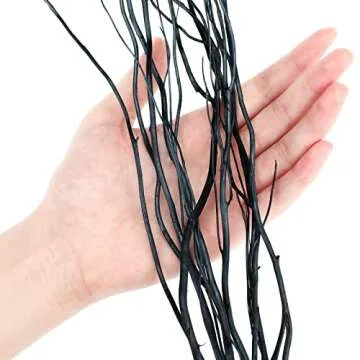 Xinnun 50 Pcs Curly Willow Branches for Elegant Home Decor