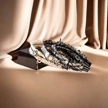 Chic Sluxa Pearl Hairband - Fashionable Designer Headbands