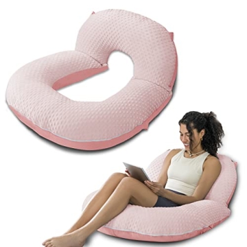 INSEN Reading Pillow - Back Pillow for Reading, Nursing, and Relaxing