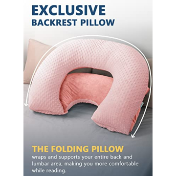 INSEN Reading Pillow for Ultimate Comfort and Support