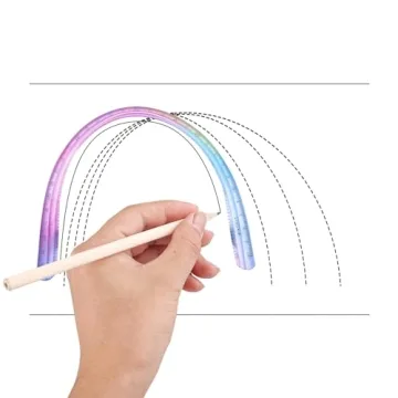 Grevosea Flexible Ruler Set - Perfect for Kids and Adults