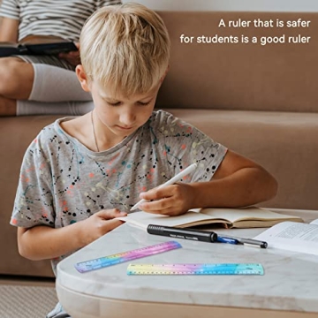 Grevosea Flexible Ruler Set - Perfect for Kids and Adults