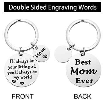 Mother’s Day Gifts, Mom Gifts from Daughter for Birthday, I'll Always Be Your Little Girl, You Wil...