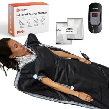 LifePro Bioremedy Sauna Blanket - Portable Far Infrared Sauna for Home Detox