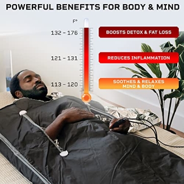 LifePro Sauna Blanket for Home Detox and Relaxation