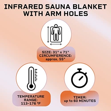 LifePro Sauna Blanket for Home Detox and Relaxation