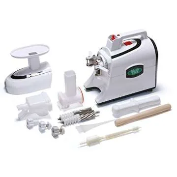 Tribest Green Star Elite GSE-5000-220V Jumbo Twin Gear Juice Extractor, 220V, NOT FOR USA USE,White