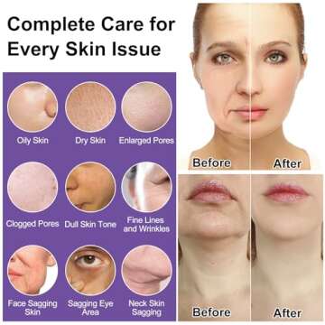 Skin Care Set,Professional Skincare for Women Teens Teenage,Hydrate Smooth Tighten Firm Lift Anti-Ag...