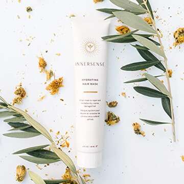 INNERSENSE Organic Beauty - Natural Hydrating Hair Mask | Non-Toxic, Cruelty-Free, Clean Haircare (4oz)