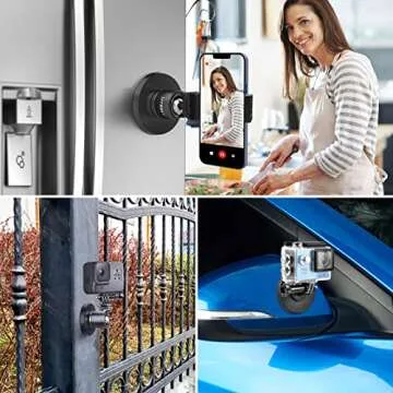 UTEBIT Magnetic Camera Mount 1/4 Thread for GoPro