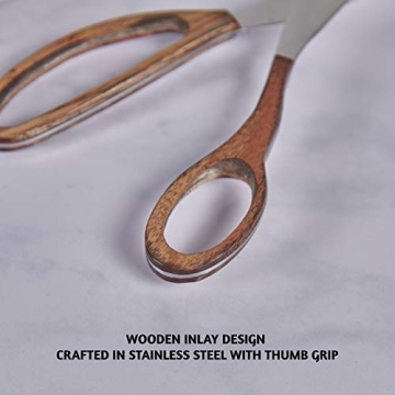 Folkulture Stylish Stainless Steel Cooking Tongs for All Occasions