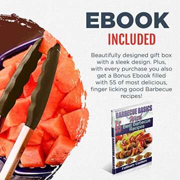 Silicone Kitchen Tongs for Cooking with Silicone Tips, Heat Resistant Tongs for Serving Food, 7-Inch, 9-Inch, 12-Inch Locking Silicone Tongs, Set of 3 Salad Tongs, Brown Kitchen Utensils