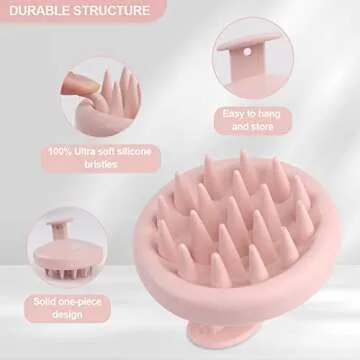 Hilph Silicone Scalp Massager for Hair Growth & Care