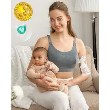 Momcozy Adjustable Bra for Comfortable Hands-Free Pumping