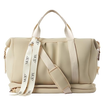 MOIY Waterproof Gym Bag for Women - Versatile Travel & Yoga Duffel