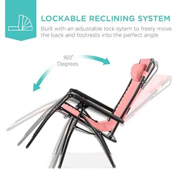 Vibrant Foldable Zero Gravity Recliner with Shade