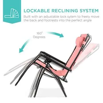 Vibrant Foldable Zero Gravity Recliner with Shade