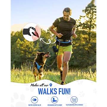 Lesotc Dog Water Bottle Portable Leak Proof Dispenser