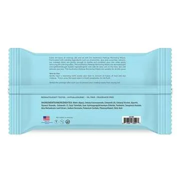 Aesthetica Makeup Removing Wipes - Hypoallergenic & Gentle Care