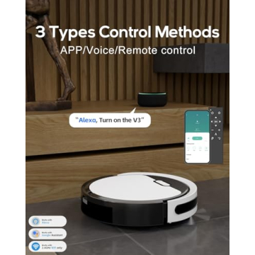 Dyrabitick V3 Robot Vacuum and Mop for Pet Owners