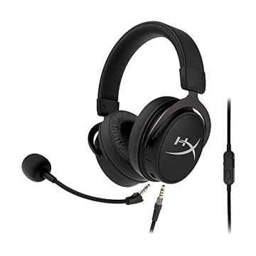 HyperX Cloud MIX - Wired Gaming Headset + Bluetooth, Game and Go, Detachable Microphone, Signature Comfort, Lightweight, Multi Platform Compatible - Black