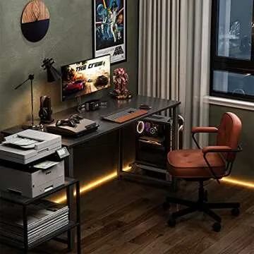 ODK 48 Inches Stylish Computer Desk for Home Office