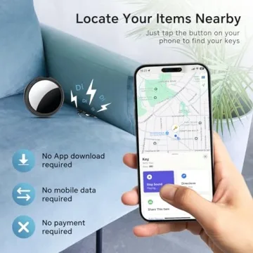 2025 Apple MFi Certified Tracker Tags - Bluetooth Smart Locator