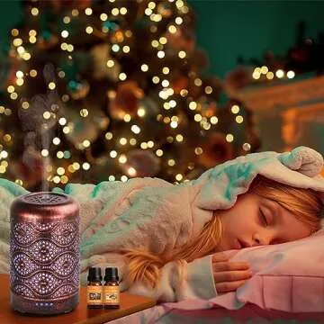 SALUBRITO Fall Fragrance Oils Set, Autumn Essential Oil for Diffuser, Candle Making, Aromatherapy Oils Gift - Cinnamon, Pumpkin Spice, Vanilla, Snickerdoodle, Spiced Cider, Nutmeg, 6x10ml