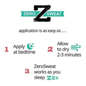 ZeroSweat Antiperspirant Deodorant for Hyperhidrosis