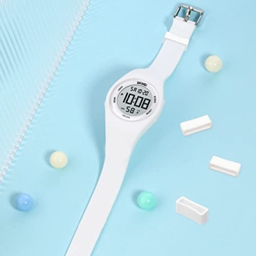 Durable 20mm Replacement Silicone Watch Band Loops