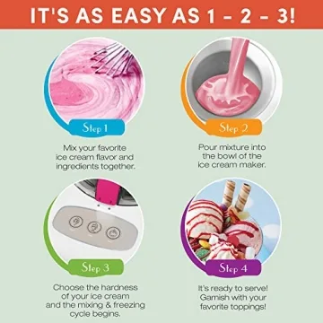 Elite Gourmet Self-Refrigerating Ice Cream Maker - Fun Frozen Treats