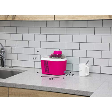 Elite Gourmet Self-Refrigerating Ice Cream Maker - Fun Frozen Treats