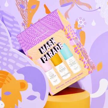 Drunk Elephant Face Mask Parade Kit for Radiant Skin