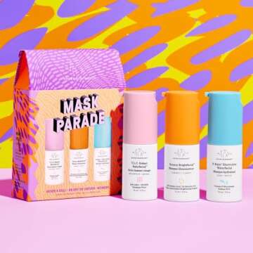 Drunk Elephant Face Mask Parade Kit for Radiant Skin