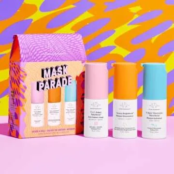 Drunk Elephant Face Mask Parade Kit for Radiant Skin