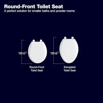Kohler Brevia Round Toilet Seat with Quick-Release Hinges