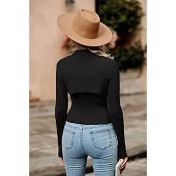 Stylish PRETTYGARDEN Women's Knit Pullover Sweater