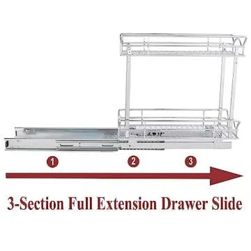 OCG Slide Out Cabinet Organizer for Storage Solutions