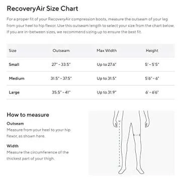 Therabody JetBoots PRO Plus Wireless Compression Boots with Vibration & Light Therapy - Muscle Recovery, Pneumatic Leg Compression Sleeve to Recover Faster, Relieve Muscle & Joint Pain (RA3 - Medium)