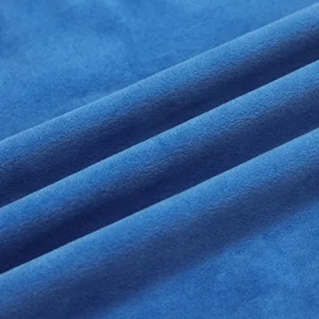 JIAHANNHA Royal Blue Velvet Pillow Covers Set of 2