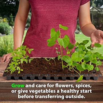 Durable Seed Starter Kit with 72 Cell Planters