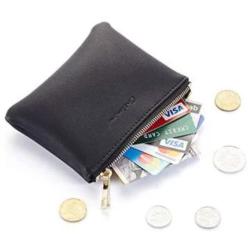 Chelmon Vegan Leather Coin Purse - Stylish and Practical for All