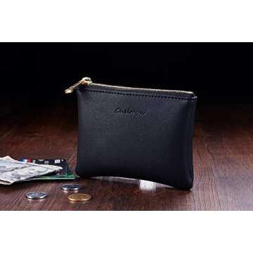 Chelmon Vegan Coin Purse Stylish Compact Design for All