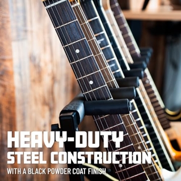 Rok-It Multi Guitar Stand Rack – Holds 5 Guitars & Folds Easily