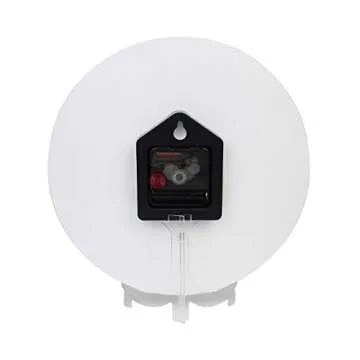 FFYHO Spring 3D Sunflower Wall Clock 9.5In Battery Operated Summer Yellow Flower Design Non Ticking Silent Round Desk Clocks for Bedroom Bathroom Lobby School Office Decoration