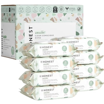 The Honest Company Clean Conscious Unscented Wipes | Over 99% Water, Compostable, Plant-Based, Baby ...