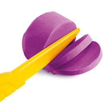 CRA-Z-Sand Purple 3LB Bag of Amazing Sand with Surprise Sand Tool, Shape, Mold and Slice It, Fun Sensory Toy for Ages 4 and up