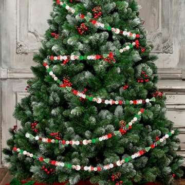 74Pcs Christmas Silicone Beads Set for DIY Crafts